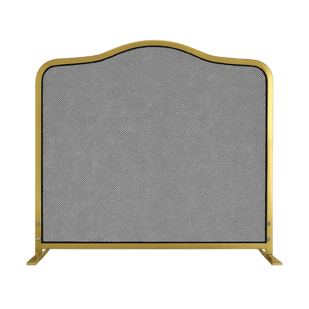 Wrought iron spark guard